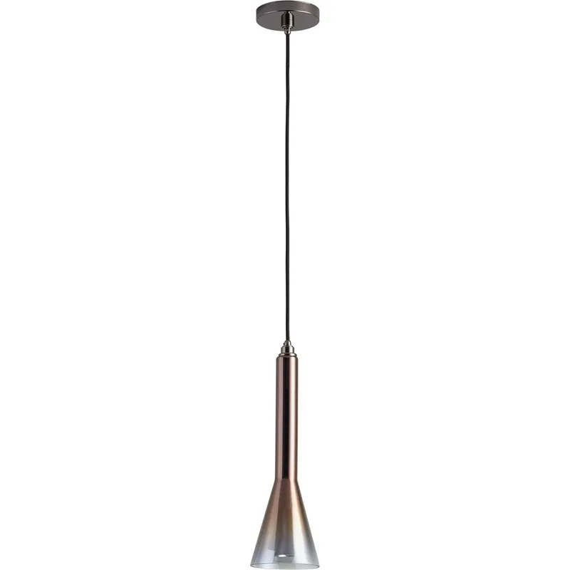 Liberty 1 Light 5 inch Coffee Ombre Pendant Ceiling Light