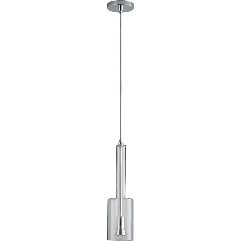 Spindle 1 Light 5 inch Polished Chrome Pendant Ceiling Light in 3000K