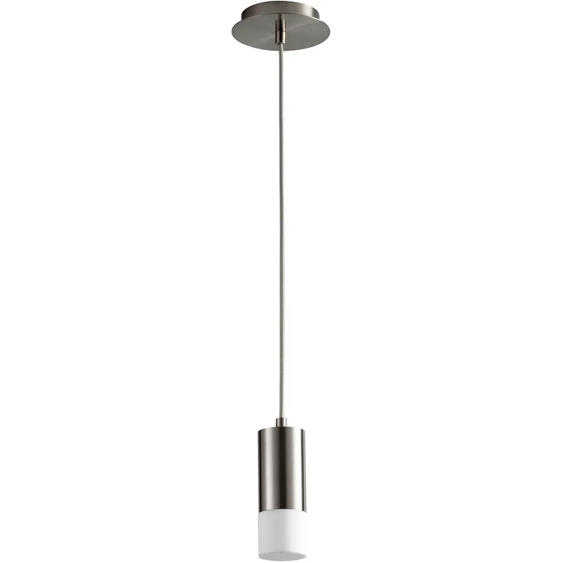 Magneta 1 Light 2.75 inch Satin Nickel Pendant Ceiling Light