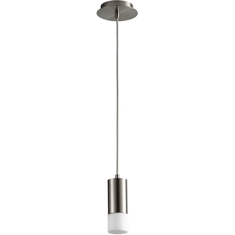 Magneta 1 Light 2.75 inch Satin Nickel Pendant Ceiling Light