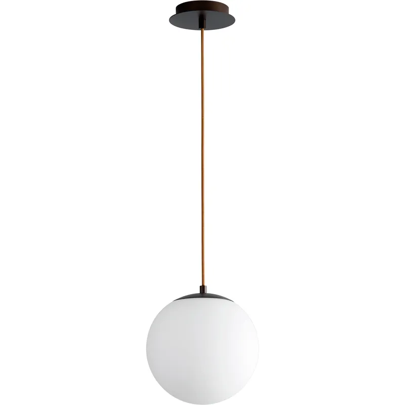 Luna LED 10 inch Oiled Bronze Pendant Ceiling Light in 3000K