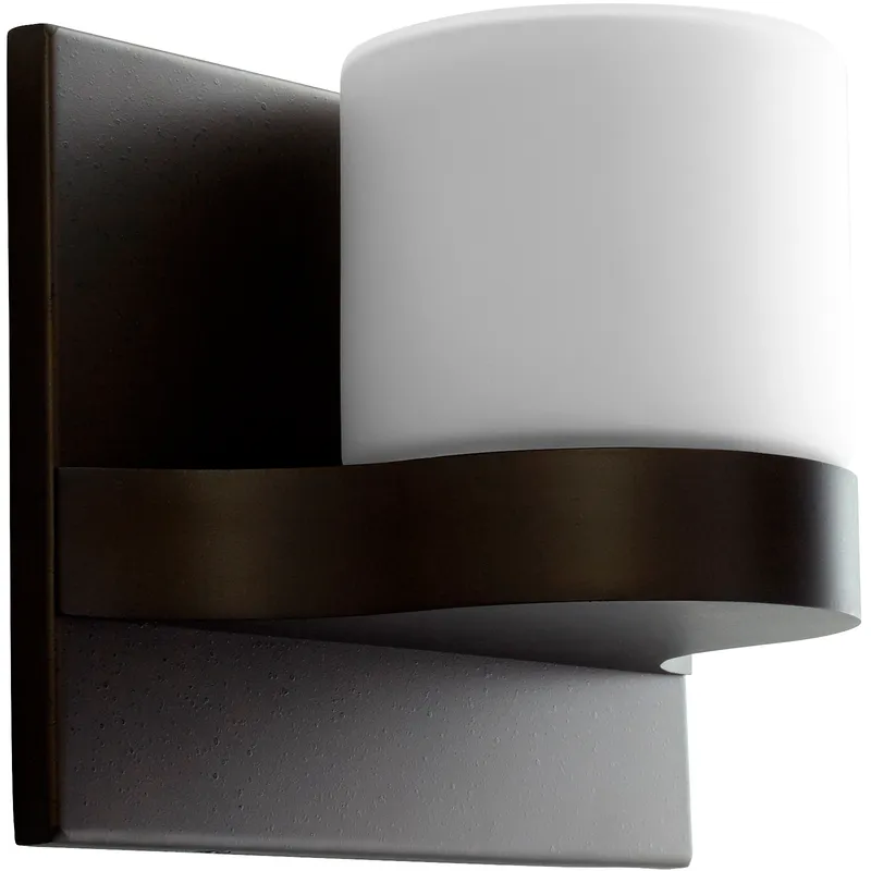 Olio 1 Light 7 inch Oiled Bronze Sconce Wall Light
