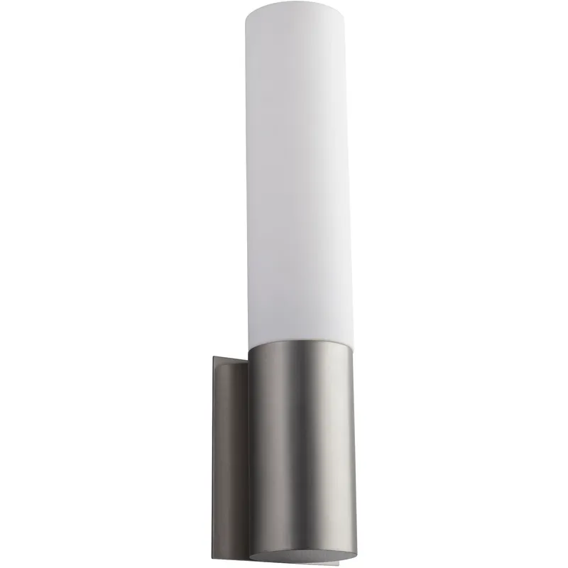 Magnum 1 Light 4.75 inch Satin Nickel Sconce Wall Light