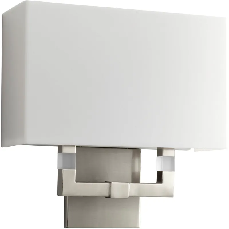 Chameleon 1 Light 12 inch Satin Nickel Sconce Wall Light