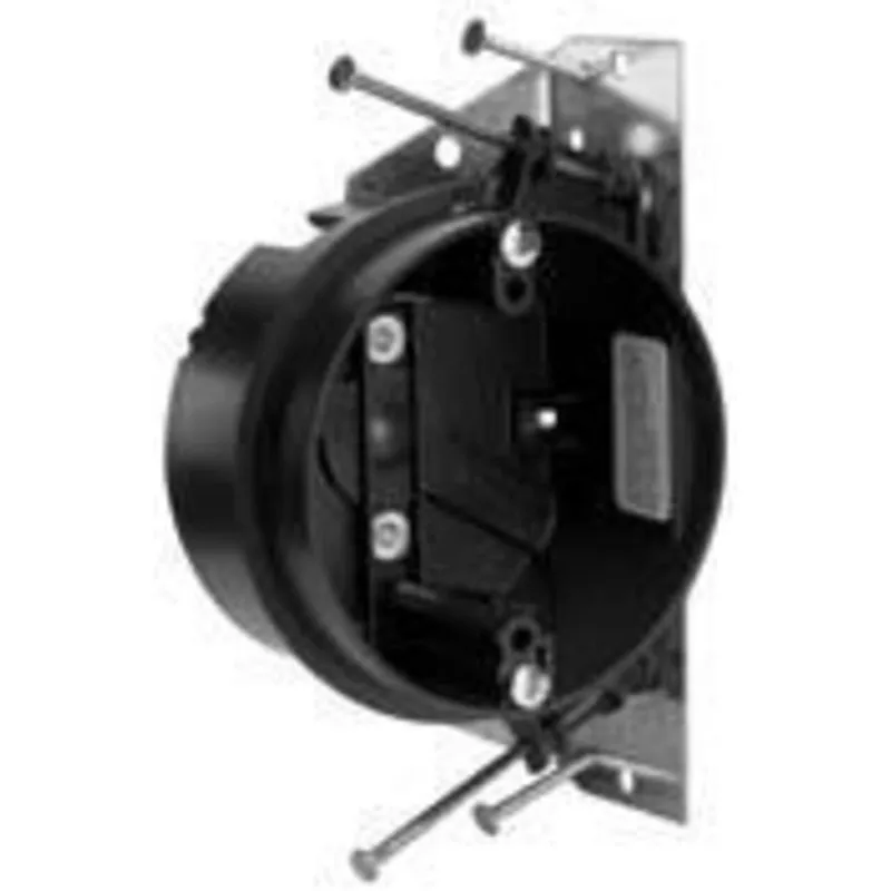 4" Round Ceiling Box, Depth: 2-3/16", Non-Metallic