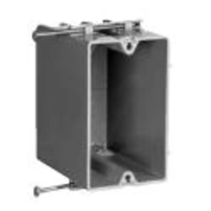 Switch/Outlet Box, 1-Gang, Non-Metallic