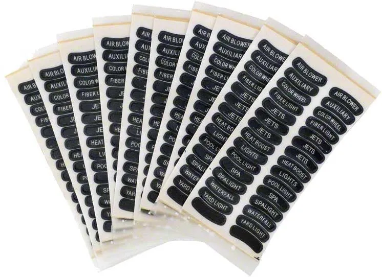 Pentair 520173Z Is4 Label Set Pack Of 10 520173Z