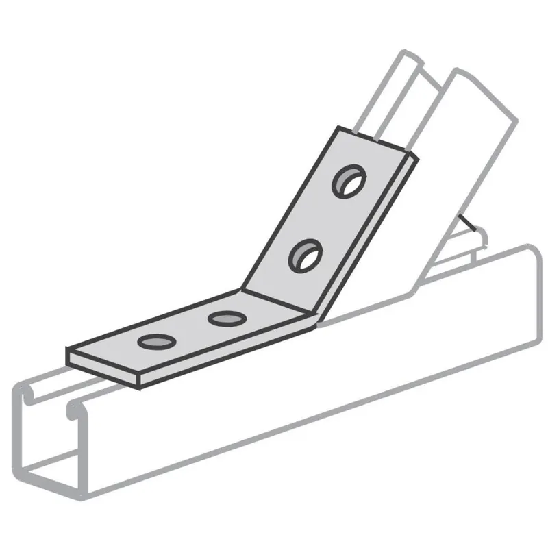 Four Hole, 45°, Open Angle Connector