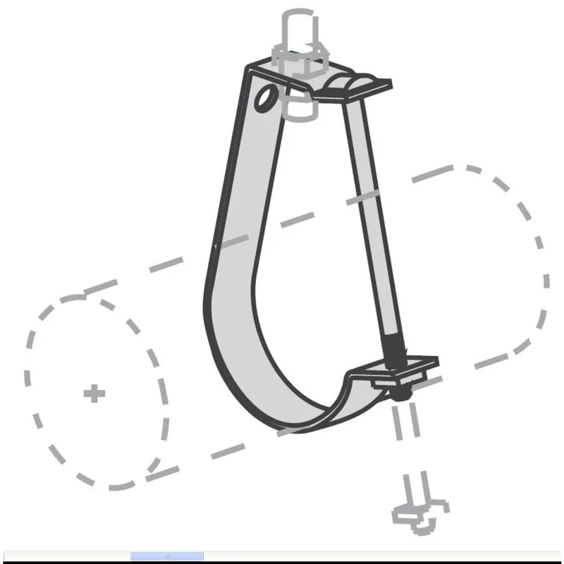 J” Pipe Conduit Hanger