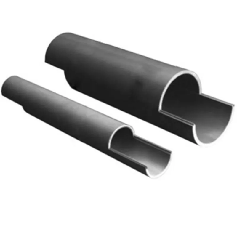 Split Duct PVC Conduit, 4", 10', Schedule 40