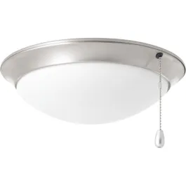 Progress Lighting AirPro LED Ceiling Fan Light Kit - 3000K - Brushed Nickel