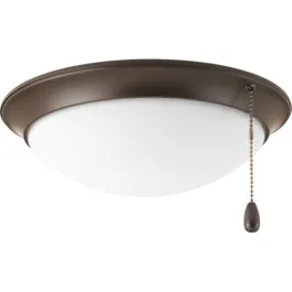 Progress Lighting AirPro LED Ceiling Fan Light Kit - 3000K - Antique Bronze
