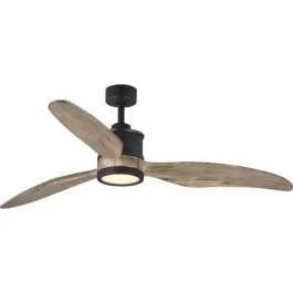 Progress Lighting Farris 60" 3-Blade LED Ceiling Fan - 3000K - 120V - Graphite