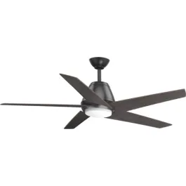 Progress Lighting Gust 54" 5-Blade LED Ceiling Fan - 3000K - 120V - Graphite