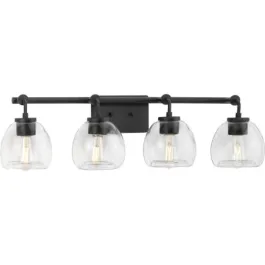 Progress Lighting Caisson 4-Light Bath Vanity Light - 120V - Graphite