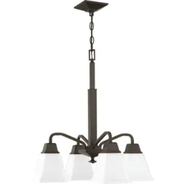Progress Lighting Clifton Heights 21" 4-Light Chandelier - 120V - Antique Bronze