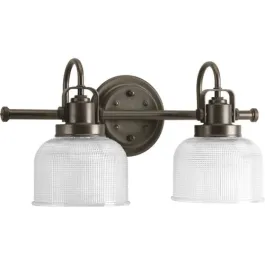 Progress Lighting Archie 2-Light Bath Vanity Light - 120V - Venetian Bronze