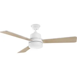 Progress Lighting Trevina II 52" 3-Blade LED Ceiling Fan - Reversible Blades - 3000K - 120V - White