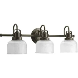 Progress Lighting Archie 3-Light Bath Vanity Light - 120V - Venetian Bronze