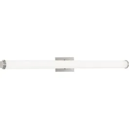Progress Lighting Phase 1.1 48" Linear LED Bath Vanity Light - 3000K - 120V - Brushed Nickel
