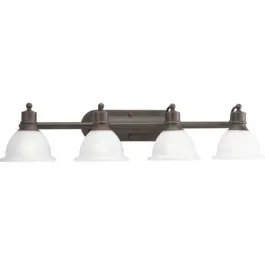 Progress Lighting Madison 4-Light Bath Vanity Light - 120V - Antique Bronze