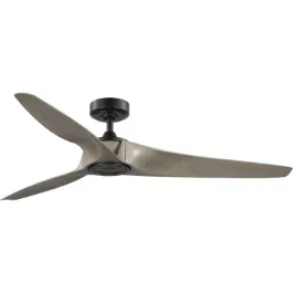 Progress Lighting Manvel 60" 3-Blade Ceiling Fan - 120V - Matte Black