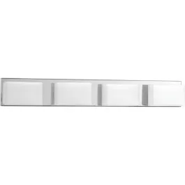 Progress Lighting Ace 4-Light LED Bath Vanity Light - 3000K - 120V - Polished Chrome