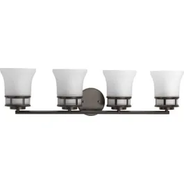 Progress Lighting Cascadia 4-Light Bath Vanity Light - 120V - Antique Bronze