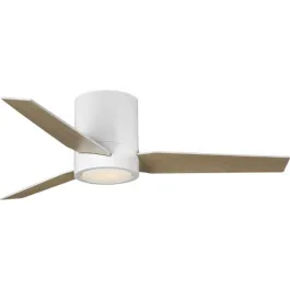 Progress Lighting Braden 44" 3-Blade LED Ceiling Fan - Reversible Blades - 3000K - 120V - Satin White
