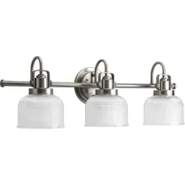 Progress Lighting Archie 3-Light Bath Vanity Light - 120V - Antique Nickel
