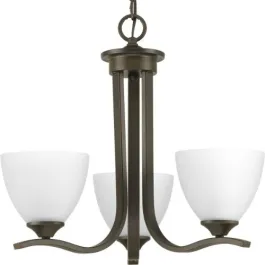 Progress Lighting Laird 20" 3-Light Chandelier - 120V - Antique Bronze
