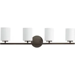Progress Lighting Replay 4-Light Bath Vanity Light - 120V - Antique Bronze