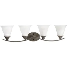 Progress Lighting Trinity 4-Light Bath Vanity Light - 120V - Antique Bronze