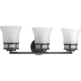 Progress Lighting Cascadia 3-Light Bath Vanity Light - 120V - Antique Bronze