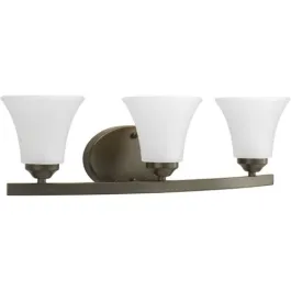 Progress Lighting Adorn 3-Light Bath Vanity Light - 120V - Antique Bronze