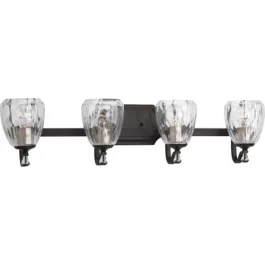 Progress Lighting Anjoux 4-Light Bath Vanity Light - 120V - Antique Bronze