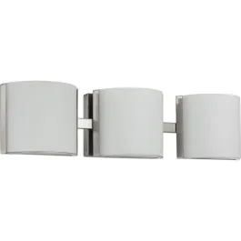 Progress Lighting Arch 3-Light LED Bath Vanity Light - 3000K - 120V - Brushed Nickel