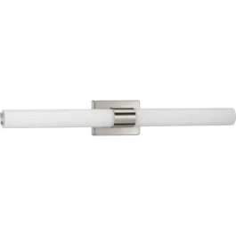 Progress Lighting Blanco 32" Linear LED Bath Vanity Light - 3000K - 120V - Brushed Nickel