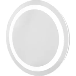 Progress Lighting Captarent 24" Round LED Bath Vanity Mirror - 3000K - 120V - White