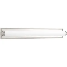 Progress Lighting Concourse 36" Linear LED Bath Vanity Light - 3000K - 120V - Brushed Nickel