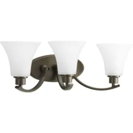 Progress Lighting Joy 3-Light Bath Vanity Light - 120V - Antique Bronze