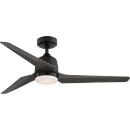 Progress Lighting Upshur 52" 3-Blade LED Ceiling Fan - 3000K - 120V - Matte Black