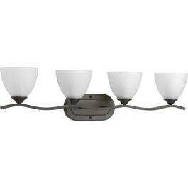 Progress Lighting Laird 4-Light Bath Vanity Light - 120V - Antique Bronze