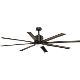 Progress Lighting Vast 72" 8-Blade LED Ceiling Fan - 3000K - 120V - Antique Bronze