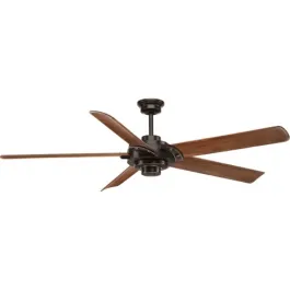 Progress Lighting Ellwood 68" 5-Blade Ceiling Fan - 120V - Antique Bronze