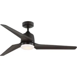 Progress Lighting Upshur 52" 3-Blade LED Ceiling Fan - 3000K - 120V - Antique Bronze