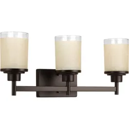 Progress Lighting Alexa 3-Light Bath Vanity Light - 120V - Antique Bronze