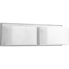 Progress Lighting Ace 2-Light LED Bath Vanity Light - 3000K - 120V - Polished Chrome