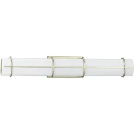 Progress Lighting Grid 30" Linear LED Bath Vanity Light - 3000K - 120V - Silver Ridge