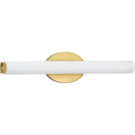 Progress Lighting Parallel 22" Linear LED Bath Vanity Light - 3000K - 120V - Satin Brass